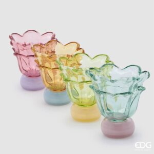 vaso fiore azzurro