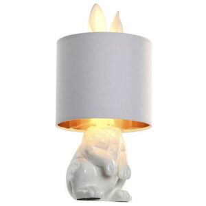 Lampada coniglio bianca 20*20*42h